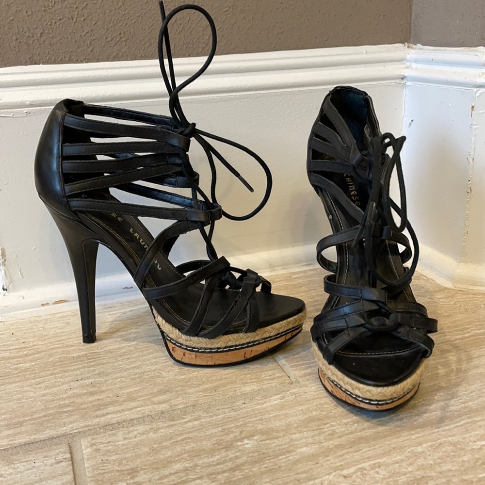 Size 5.5 Chinese Laundry platform heels